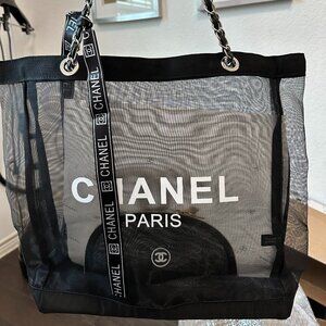 Chanel VIC Mesh Tote
